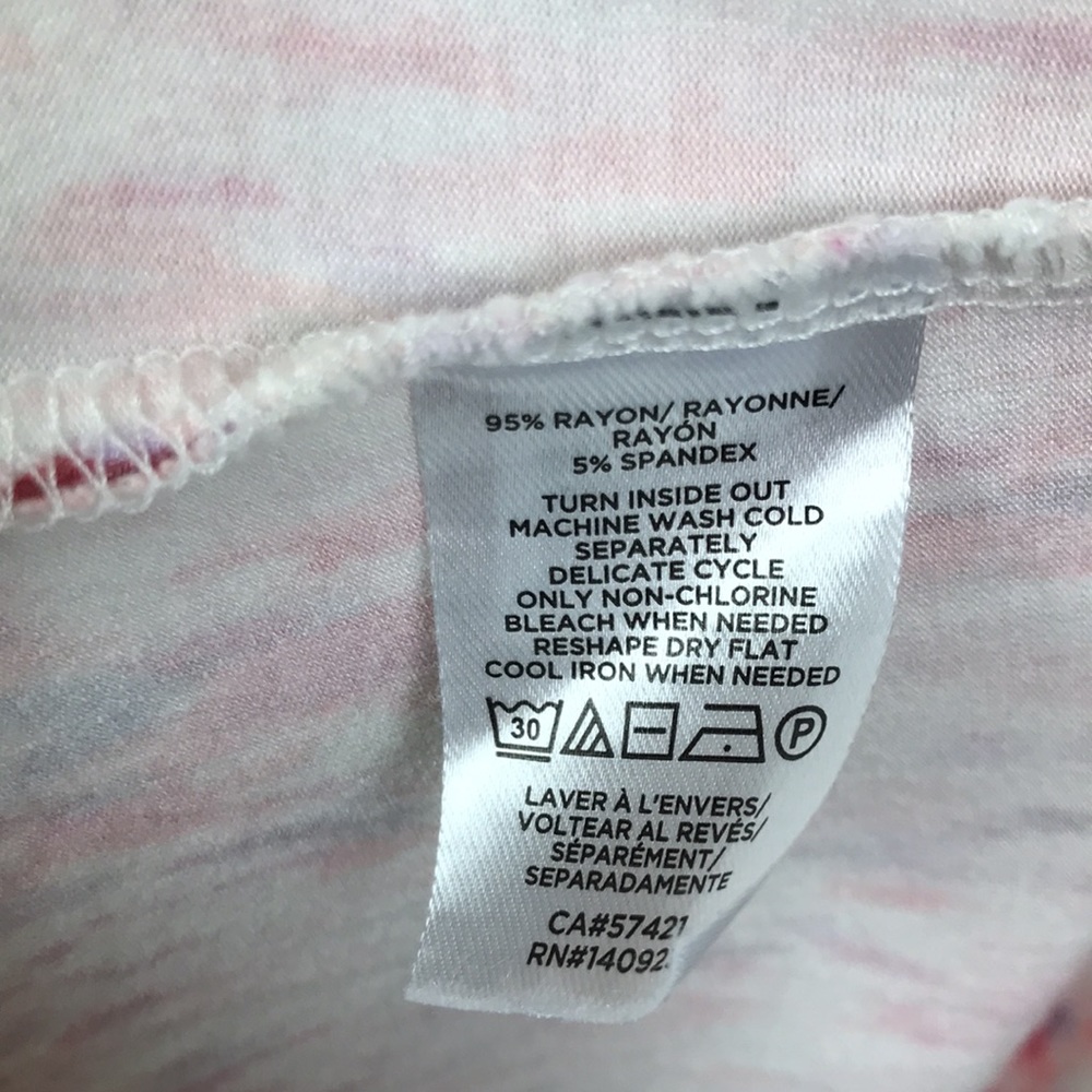 Loft Women’s Patterned Multi-Color Shift Tank Min… - image 7